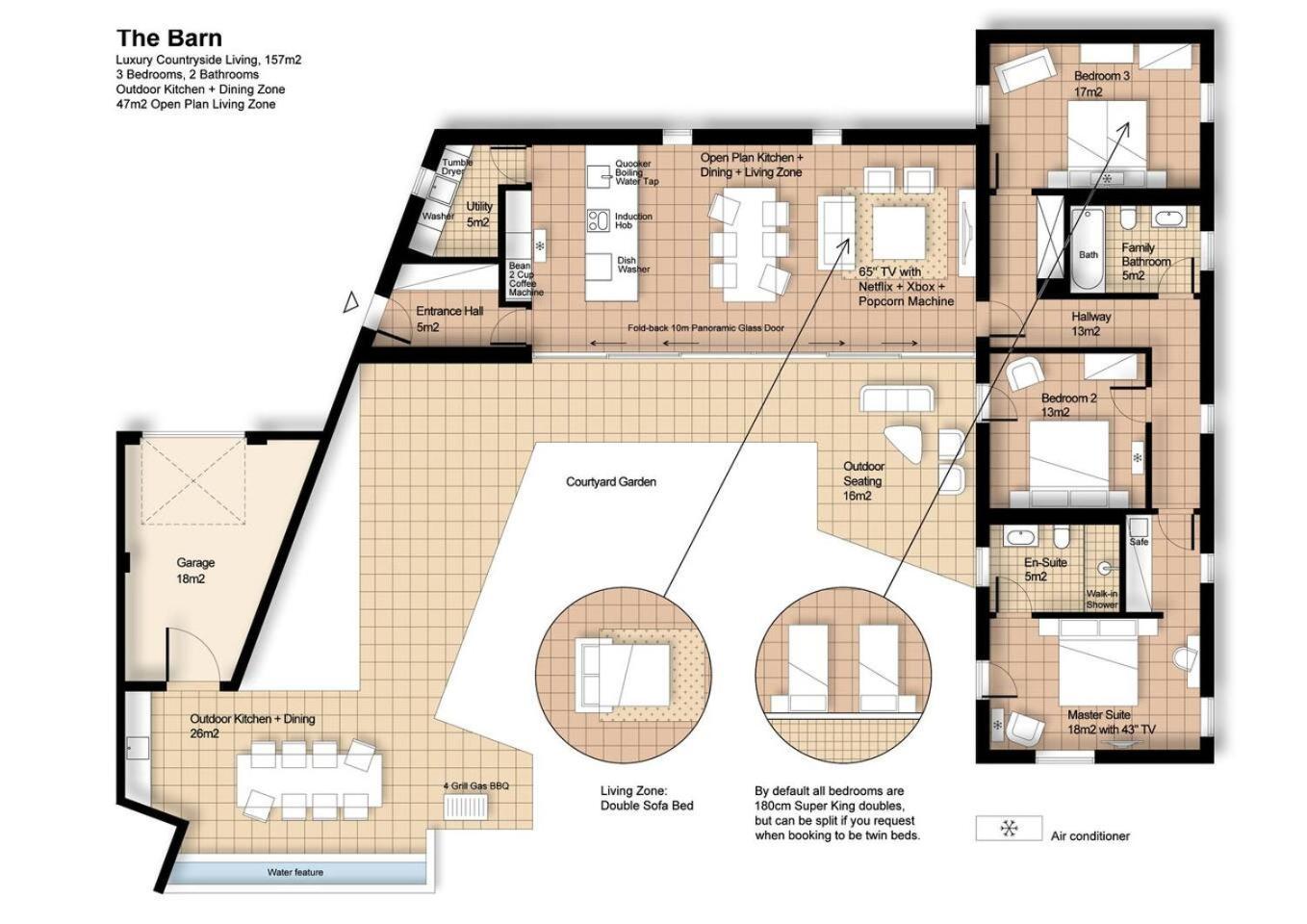 14 Acres - Luxury Countryside Retreats Hotel Market Harborough Room photo